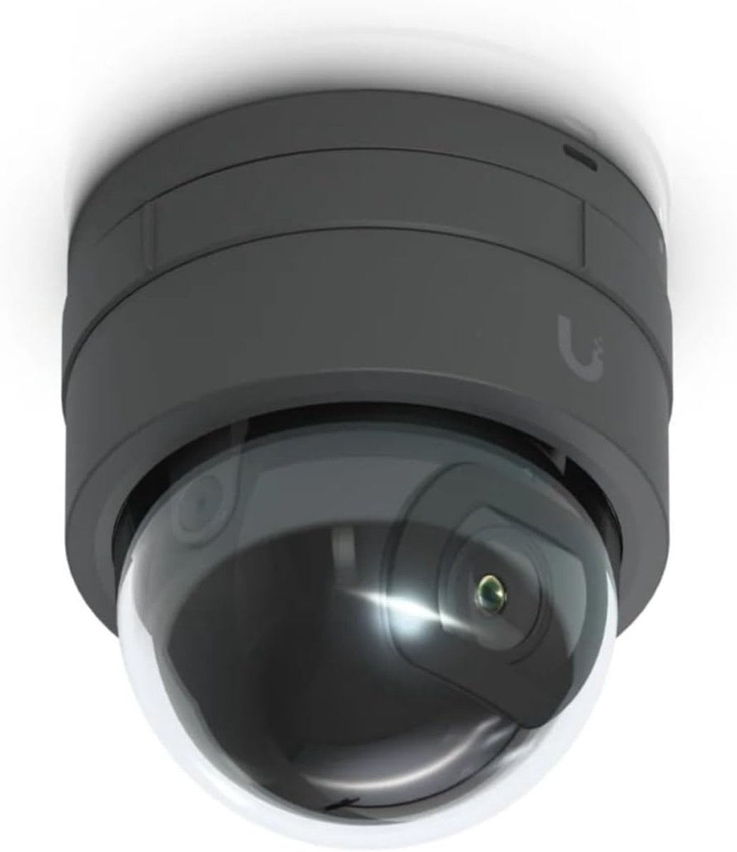 SnelShoppen - Ultra HD Dome Camera Bewakingscamera UVC-G5-Dome-Ultra, Zwart, 4MP, Weerbestendig, Geschikt voor Binnen en Buiten, Beveiliging voor Huis