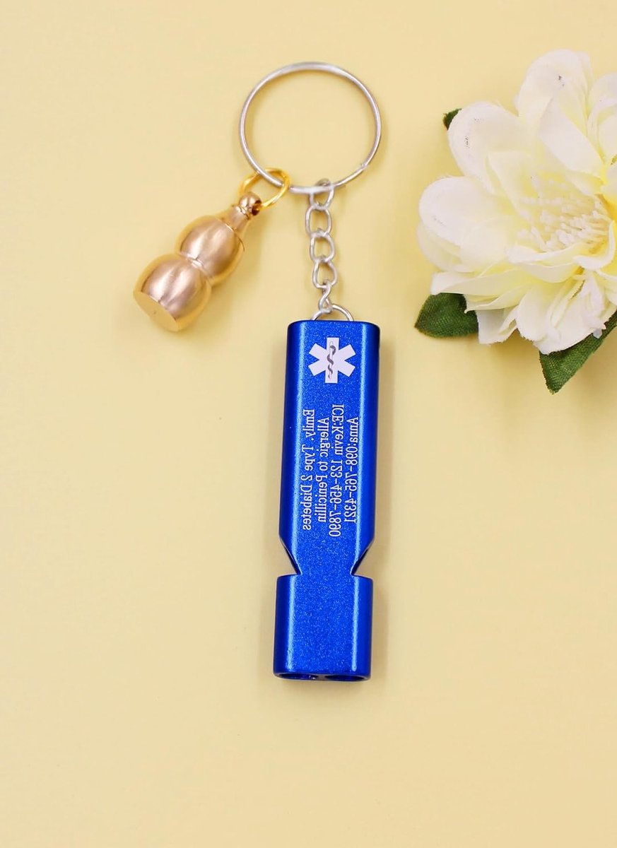 Veiligheidsfluit met Pillendoos voor Noodhulp - Handig EDC Accessoire voor Senioren en Volwassenen
