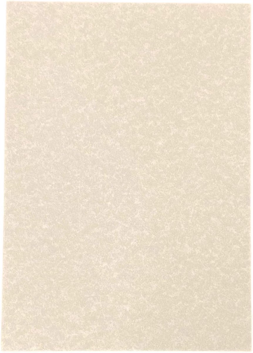 SnelShoppen - A4 Parchment Papier 90gsm, 50 Vellen, Dubbelzijdig, Perfect voor Certificaten, Diploma's, Feestelijke Gelegenheden, Trendy en Luxe Uiter