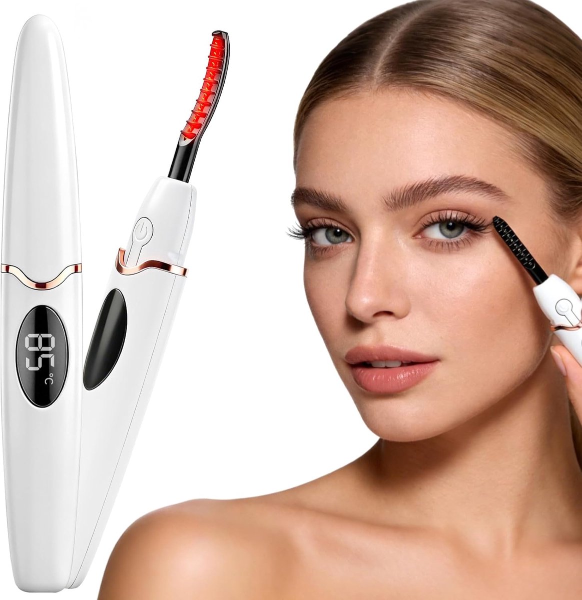 SnelShoppen - Eyelash Tongs Wimperspeld - Professionele Wimperkruller - Perfect voor Make-up en Beauty - Elegant Verpakt - Ideaal Cadeau voor Verjaard