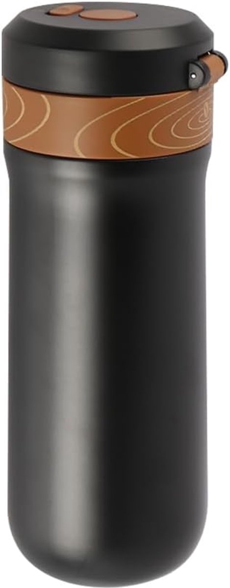 SnelShoppen - Portable Coffee Press French Coffee Maker - 304 RVS - Duurzaam - Constant Temperatuur - Voor Thuis, Kantoor of Outdoor - Camping, Sport