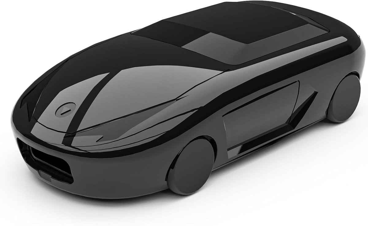 SnelShoppen - Draadloze CarPlay Adapter 2-in-1 voor Apple iOS 10+ en Android 11+, 5G Wi-Fi en Bluetooth 5.8, Luxe Sportauto Design, Direct Gebruik, Au