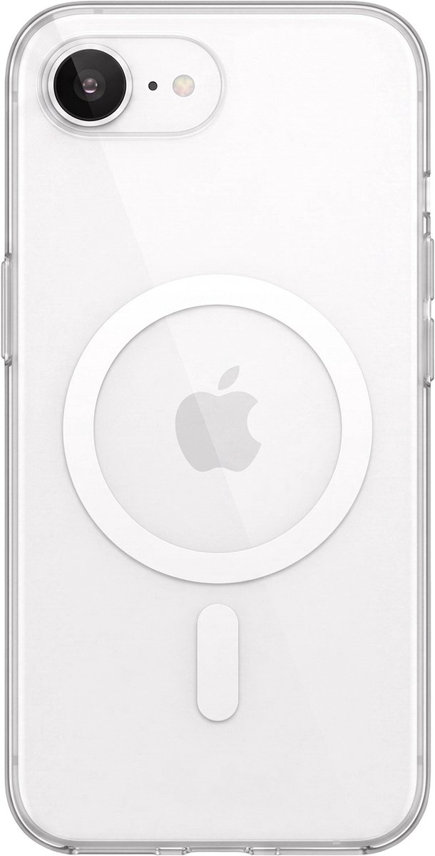Zanae, Hoesje MagSafe geschikt voor iPhone 16e Essentieel Design Schokbestendig, Transparant