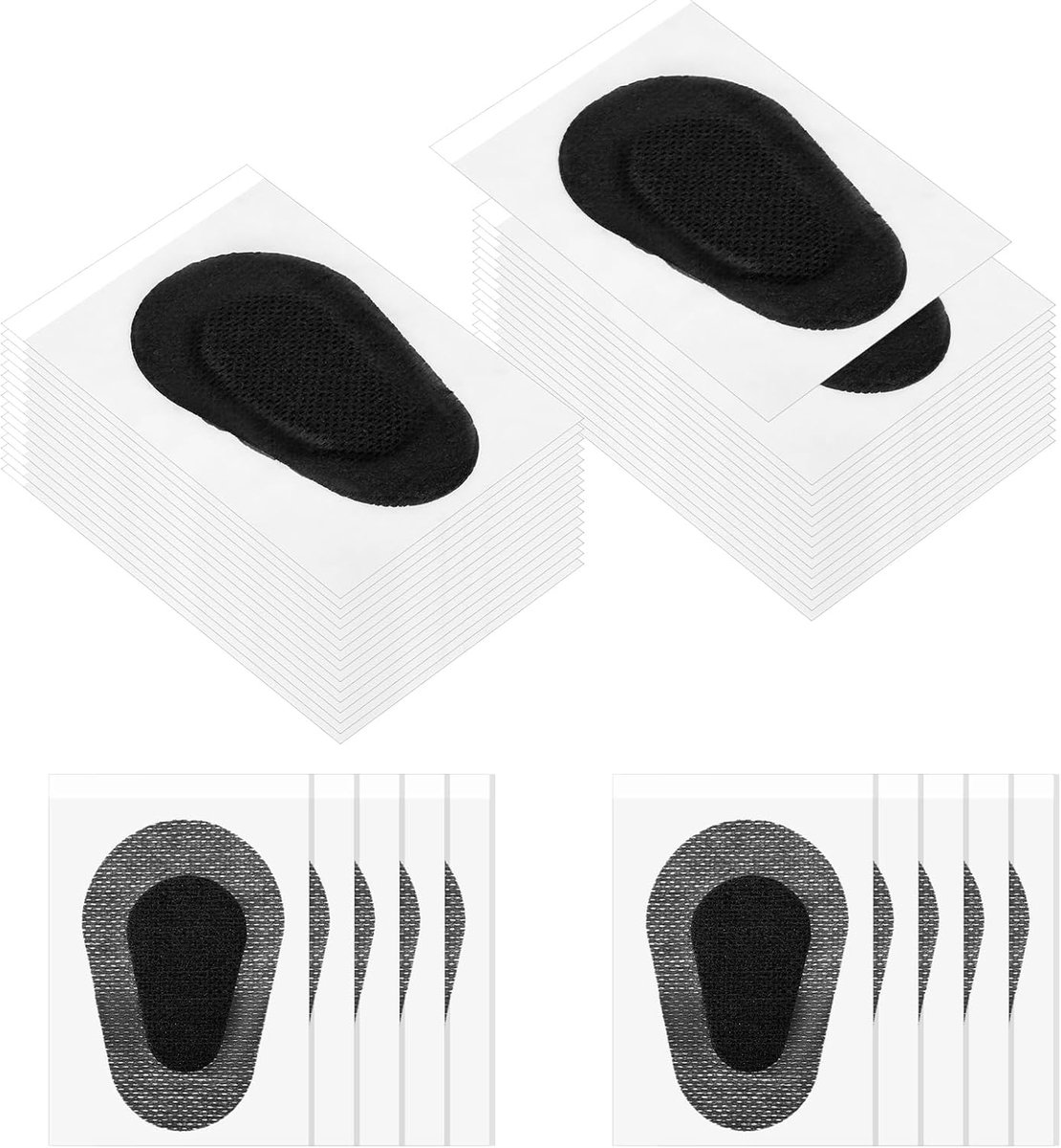 Thijox - 40 Stuks Zelfklevende Oogpleisters - Ademende Wegwerp Oogpads - Lichtblokkerende Oogkleppen voor Volwassenen en Kinderen - Ideaal voor Lui Oo