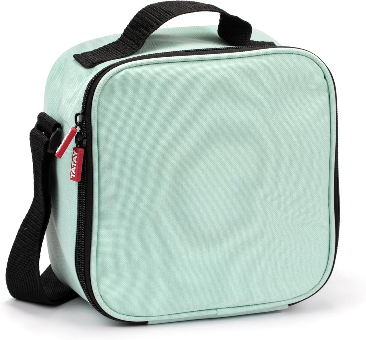 Thijox - Koeltas Klein 3L Urban Food Casual - Waterdicht met 4 BPA-vrije Bakjes 2x0,5L + 2x0,2L - Driedubbele Isolatie - Mintgroen - Perfect voor Lunc