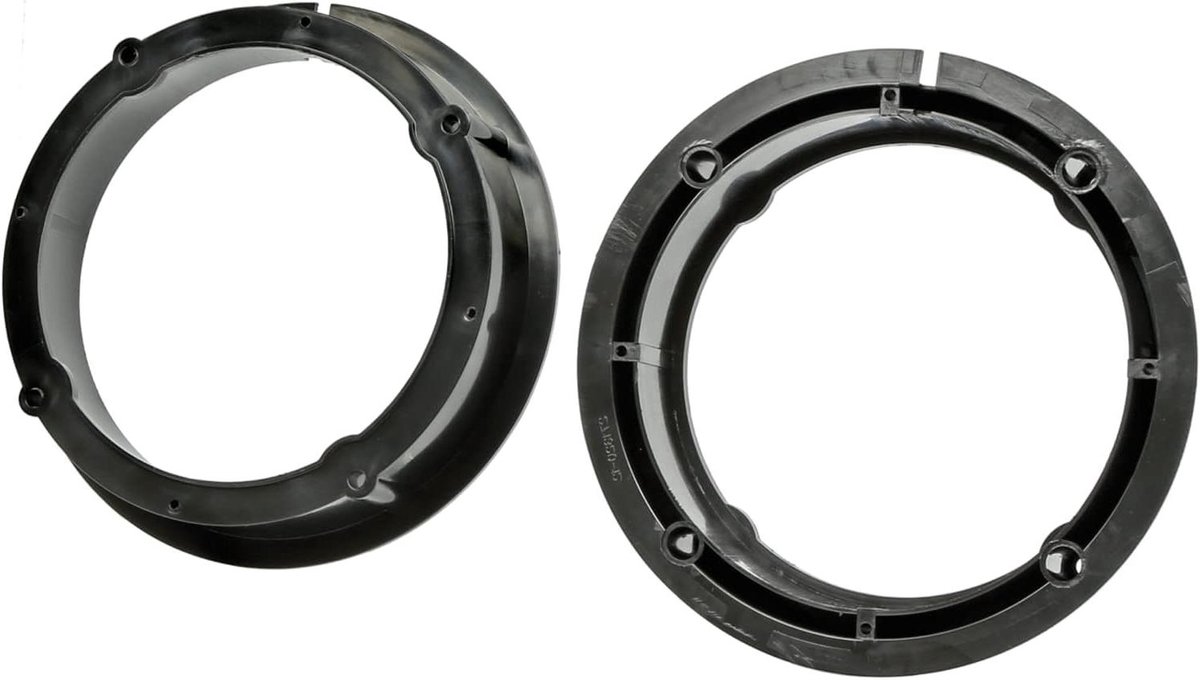 Luidsprekerringen - Audio bevestiging - Auto audio - Originele pasvorm - 165 mm - Zwart