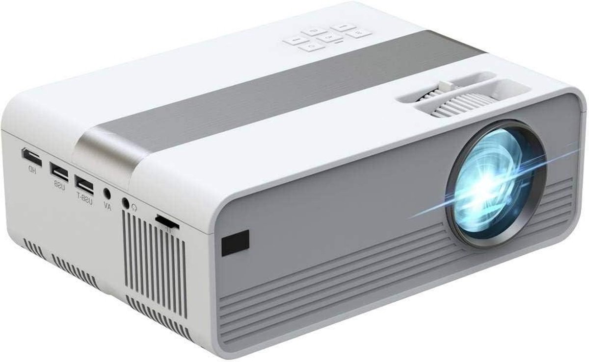 HD Beamer - Mini Projector - Thuisbioscoop Creëren - 40.000 Uur Levensduur - 150 Inch Scherm - Zwart