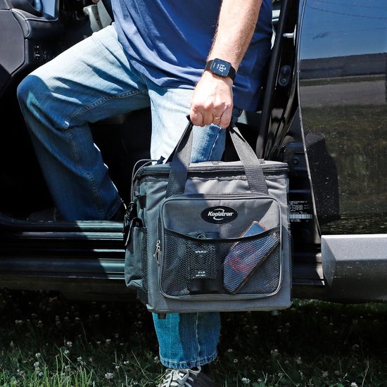 Elektrische Koelbox 25L voor Auto en Onderweg - Zachte Zijden Draagbare Koeltas — afbeelding 2