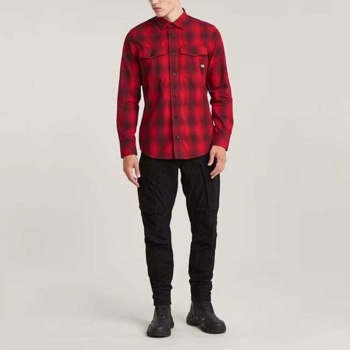 G-Star Cargo 3d regular tapered cuffed Heren Jeans Zwart