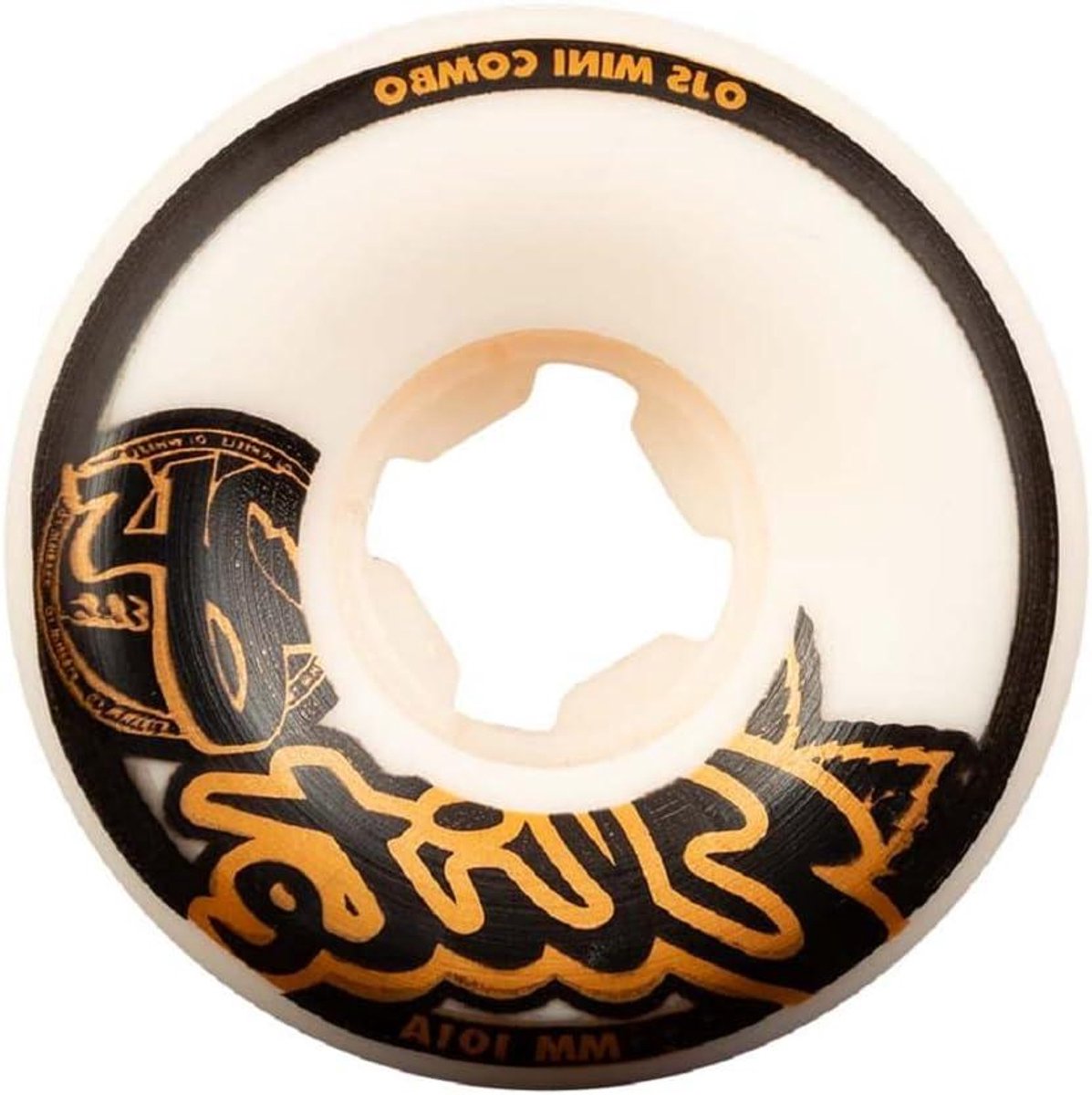 Skateboard Wielen Onderdelen Set Skateboarden Straat Asymmetrische Vorm 56 mm