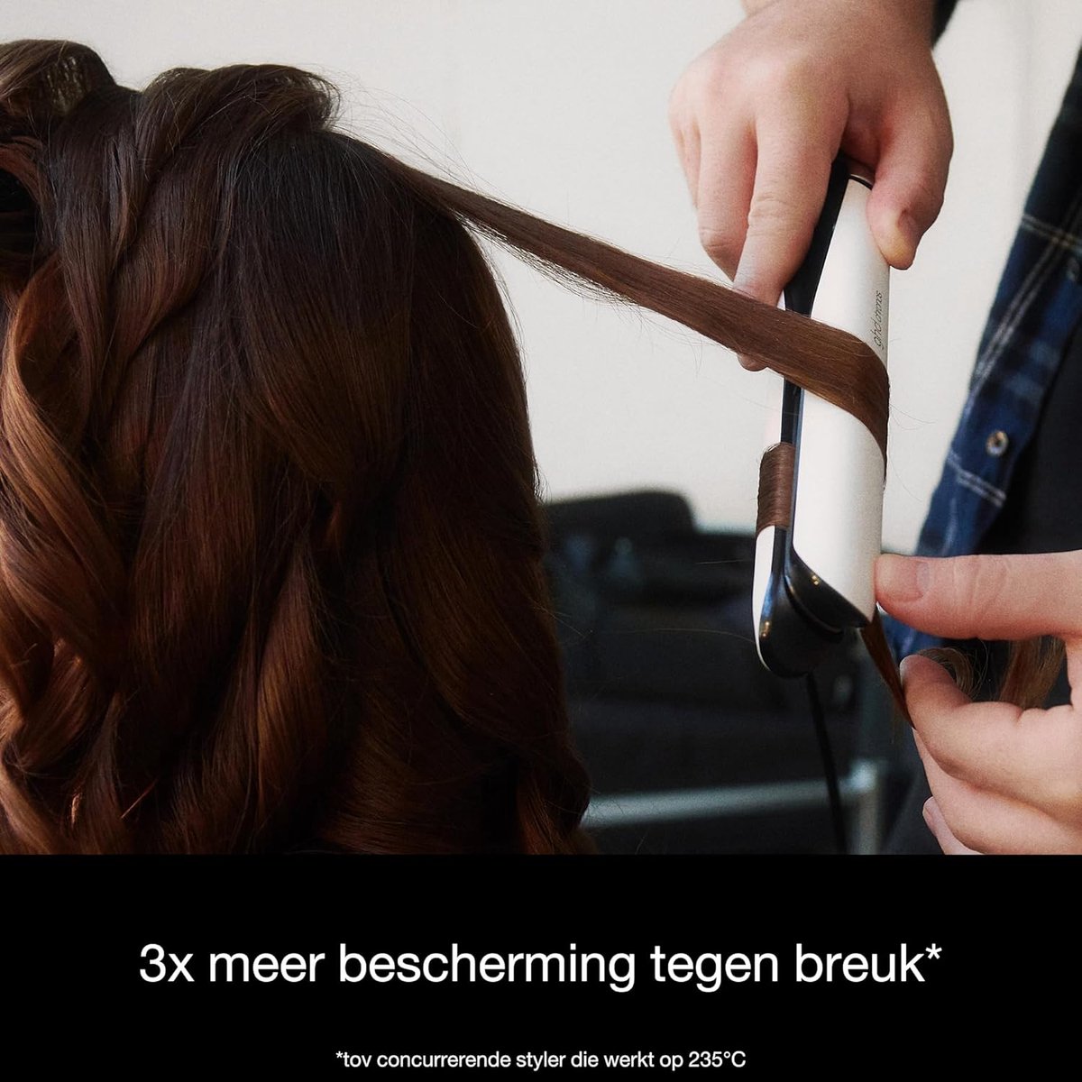 SnelShoppen - Stijltang Wit - GHD Chronos - 3x Sneller - Voor Alle Haartypes - HD Motion-Responsive Technologie - Langdurige Resultaten - Ongeëvenaard thumbnail 4