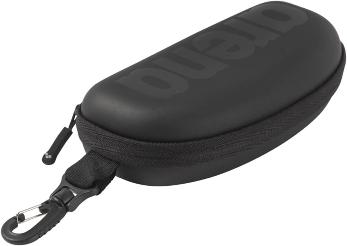 SnelShoppen - Zwembrillen Etui - ARENA Goggle Case - Zwart - Beschermhoes voor Zwembrillen - Waterdichte Opbergtas - Ideaal voor Zwemmen, Vakantie, Sp