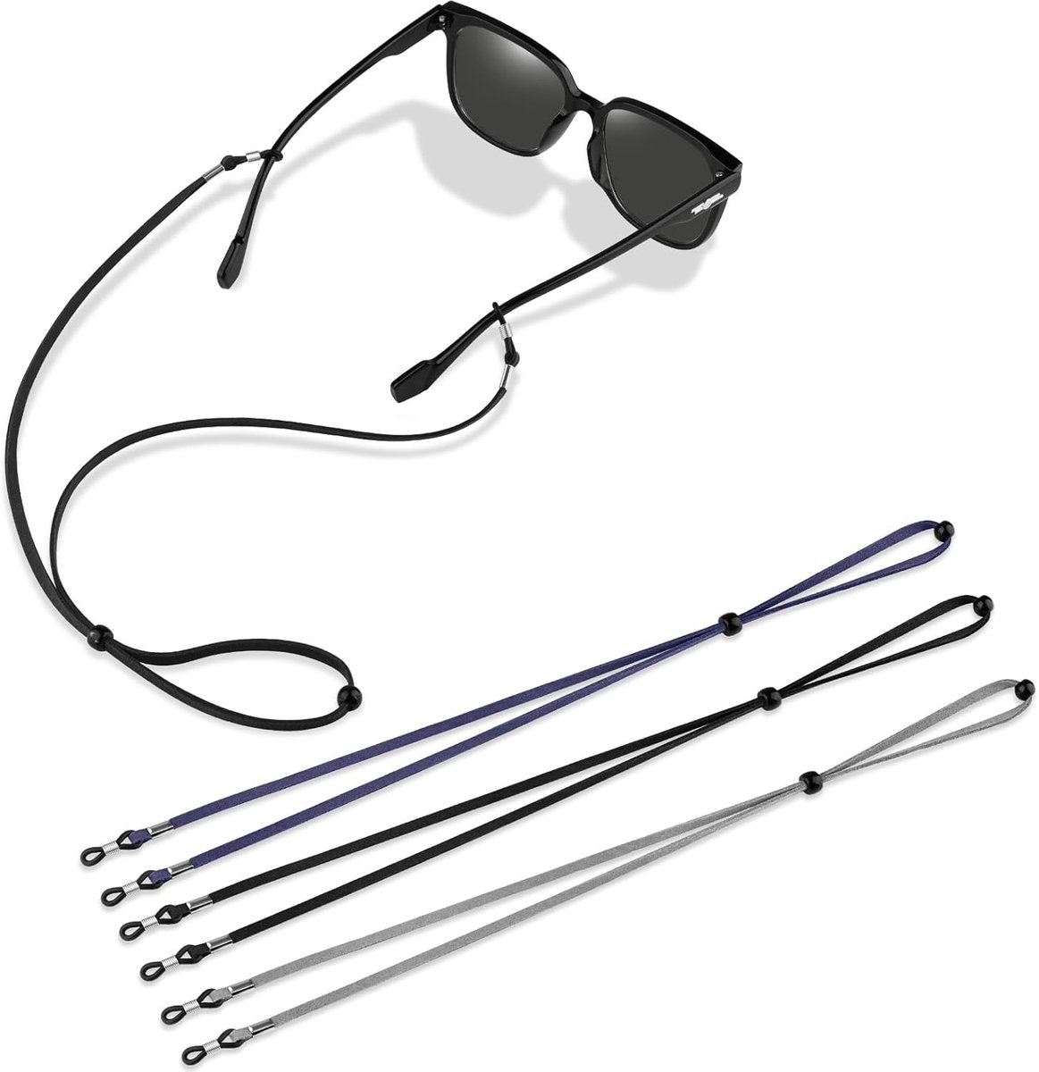Brilkoord 3-delig - Brilketting voor dames en heren - Stevig en stijlvol - Ideaal voor dagelijks gebruik - SnelShoppen
