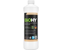 Thijox - BiOHY Ontkalker voor Volautomatische Koffiemachines en Waterkokers (1 Liter) | Effectieve Kalkverwijderaar voor Alle Merken | Voor ca. 20 Ont