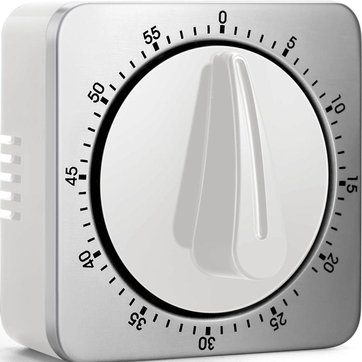 Thijox - Keukentimer voor Koken, Digitale Tijdwaarneming, Wit, Perfect voor Keuken, Bakken, Koken en Etenstijden, Gebruiksvriendelijk en Nauwkeurig, I