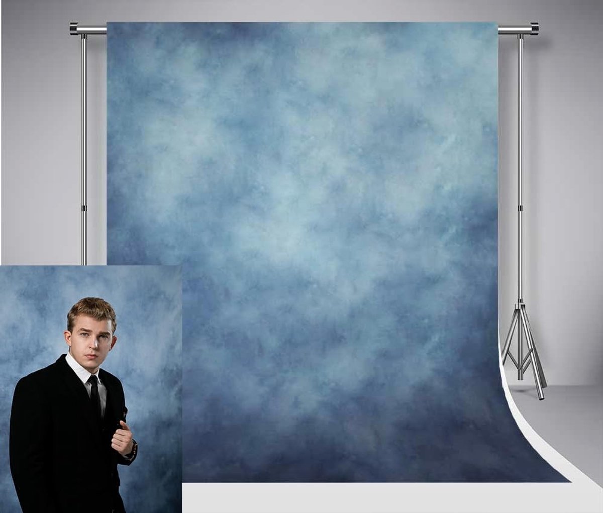 Dailygoods- Achtergrond 3 x 3 m - Textuur - Microvezel - Fotografie - Fotostudio - Rimpelvrij - Hoge resolutie - Fotobehang