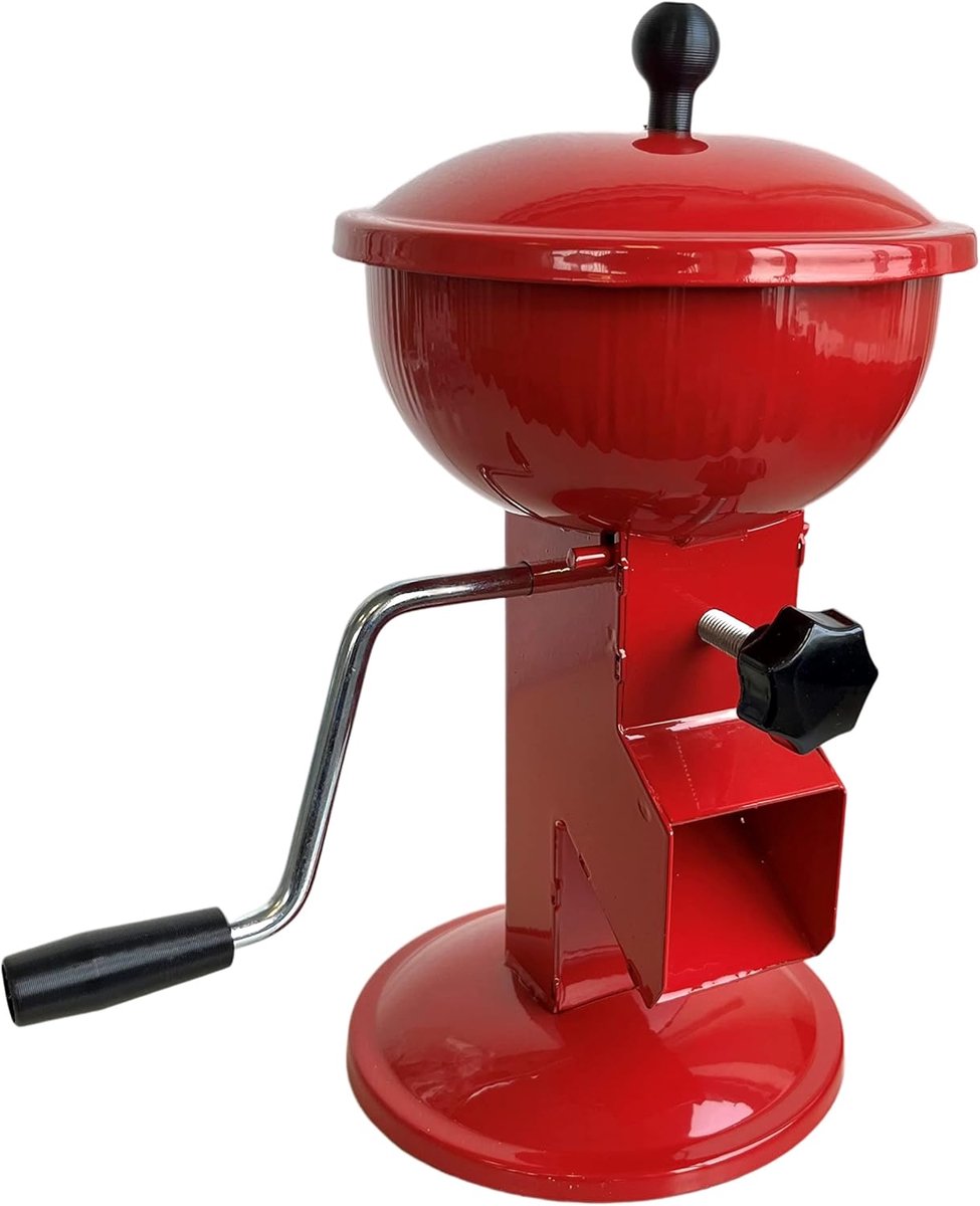 Thijox - Notenkraker Hazelnootkraker Walnootkraker Notenbreker met Handkruk voor Keuken, Feest en Tuin - Duurzaam Staal, Perfect voor Hazelnoten en Wa