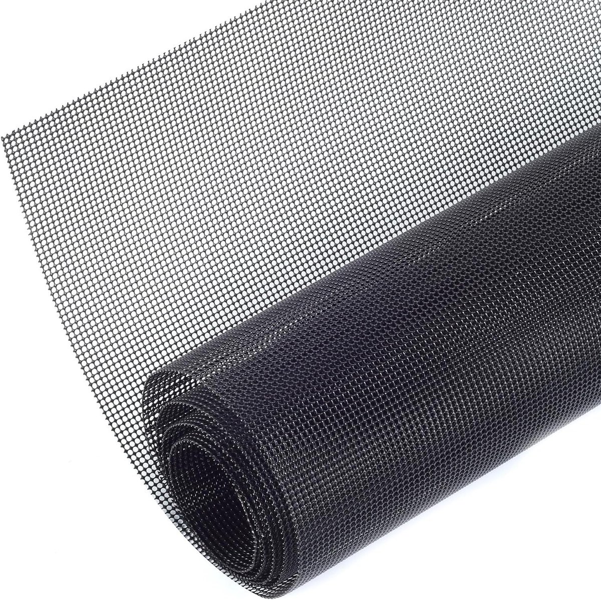 Roestvrijstalen auto grille net scherm, 100×33 cm met 304SS gaas, 1×1 mm ronde gaten, radiatorbescherming en uitlaatbescherming voor voertuigen