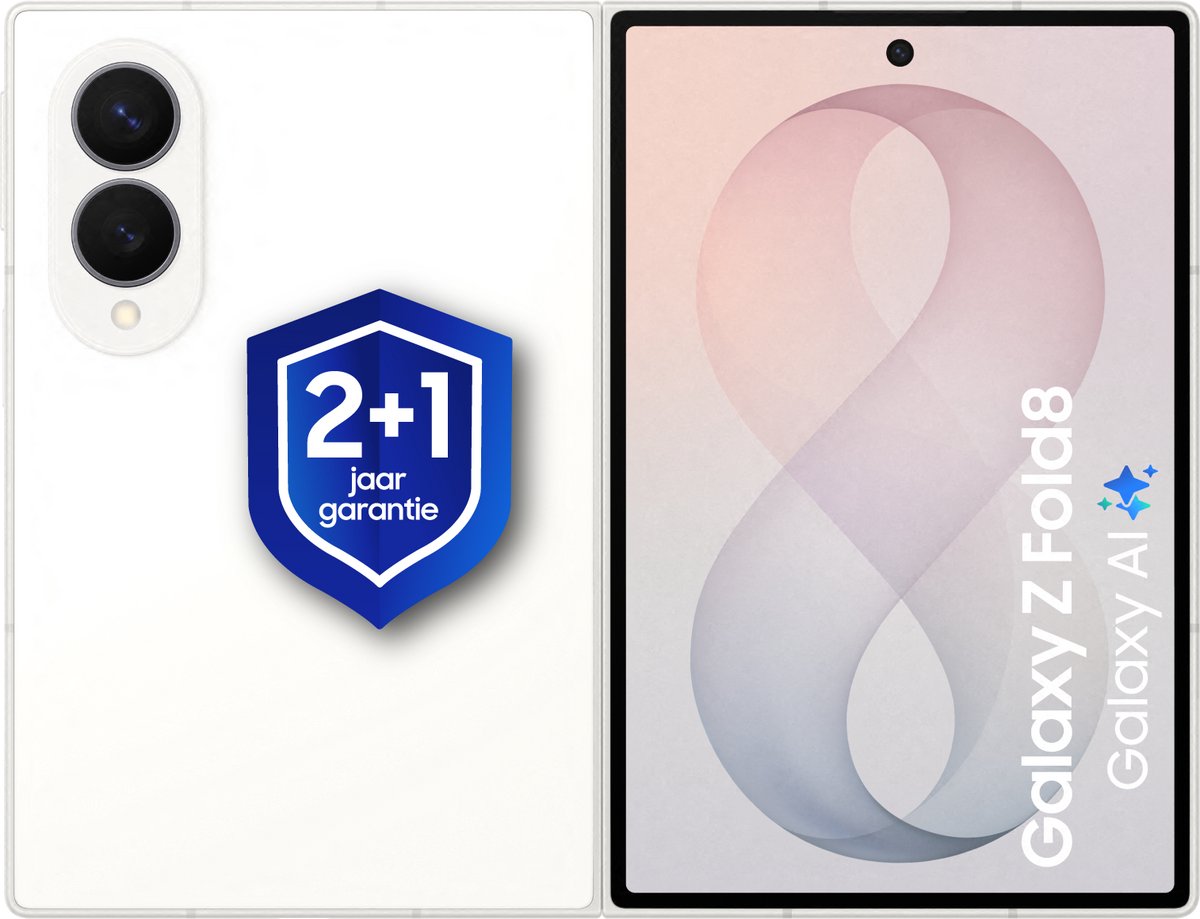 Samsung Galaxy Z Fold8 5G - Smartphone - 256GB - Cream + 1 jaar extra garantie