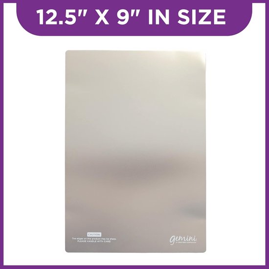 Snijplaat - Reserveplaat - Papier Snijden - Slijtvast Metaal - 3175 cm - Zilver — afbeelding 5