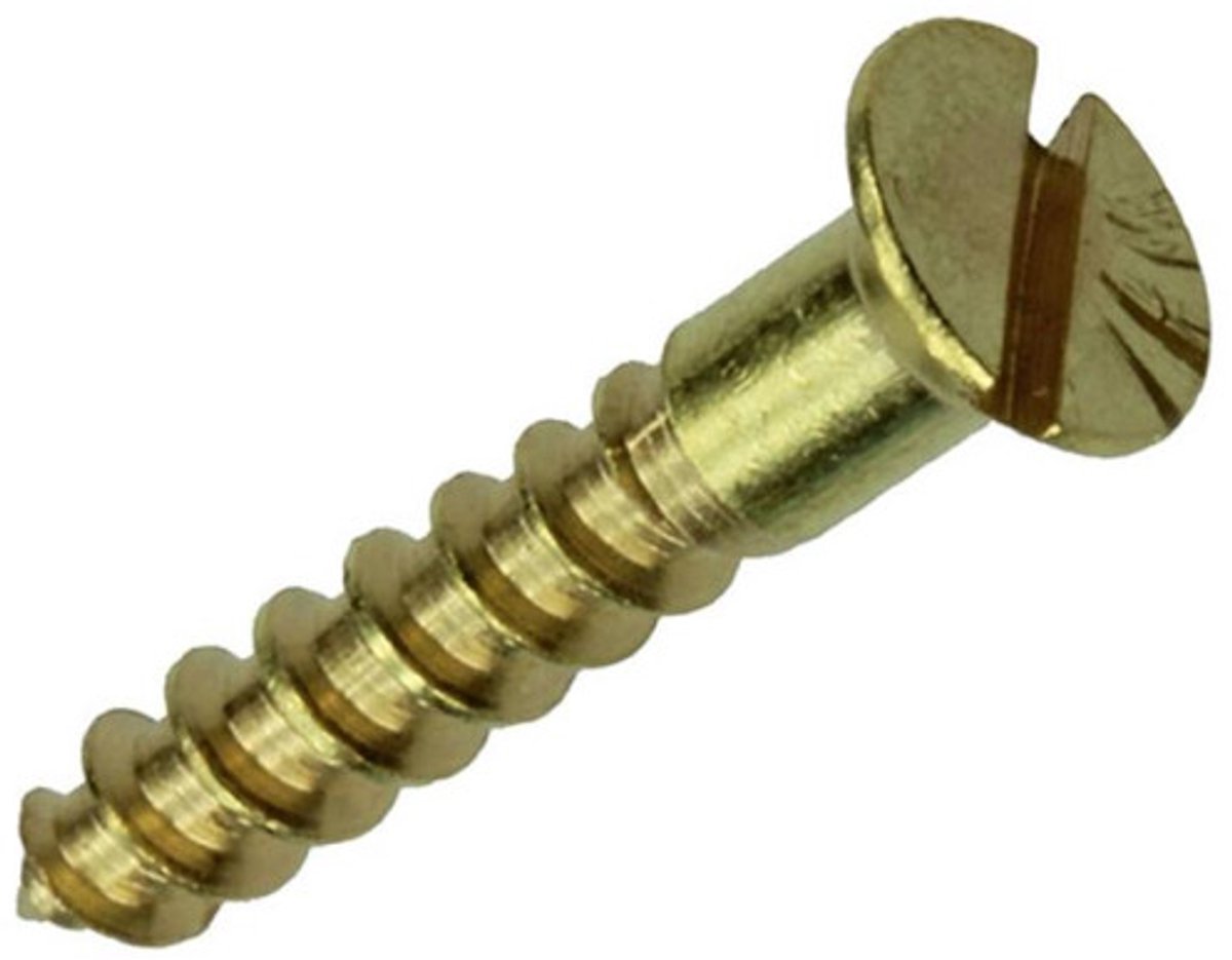 Mack Messing Houtschroef 11 stuks 3,5 x 20 mm