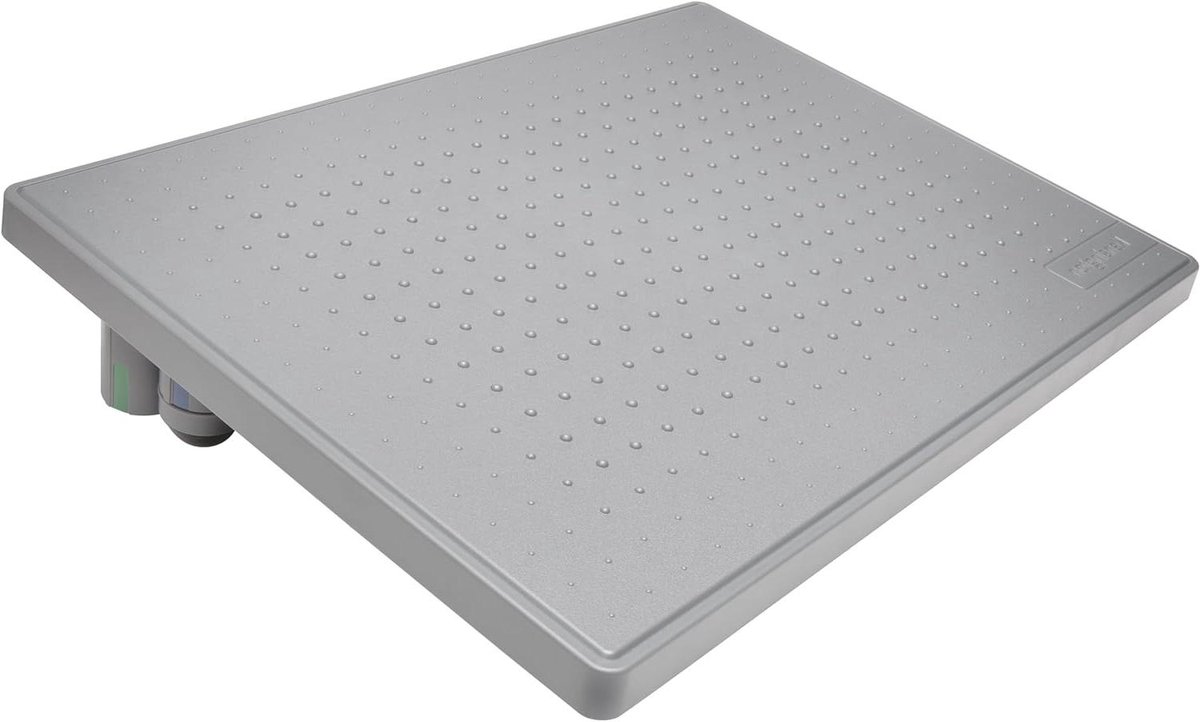 Voetensteun Bureau - Ergonomische Steun - Comfortabel Zitten - SmartFit Systeem - 45 x 34 cm - Grijs