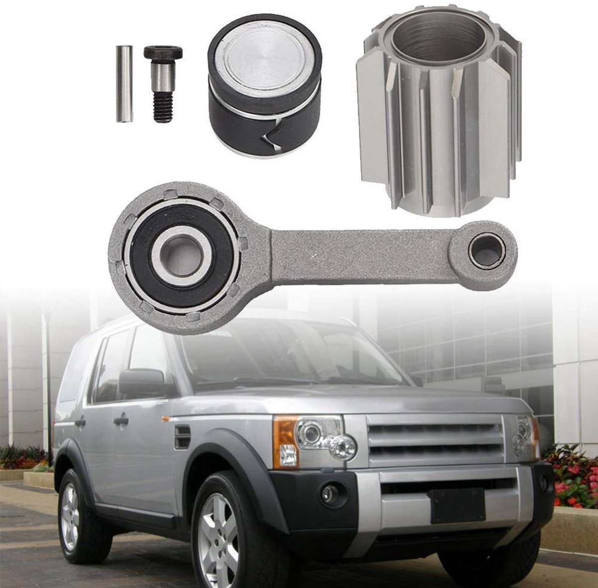 Dailygoods- Cilinderreparatieset Roestvrij Staal - Luchtvering Compressor - Geschikt voor LR3/Discovery MK 3/4 - Inclusief Zuigring/Glijring - Eenvoudige Installatie - Hoogwaardige Kwaliteit - Compressorreparatieset