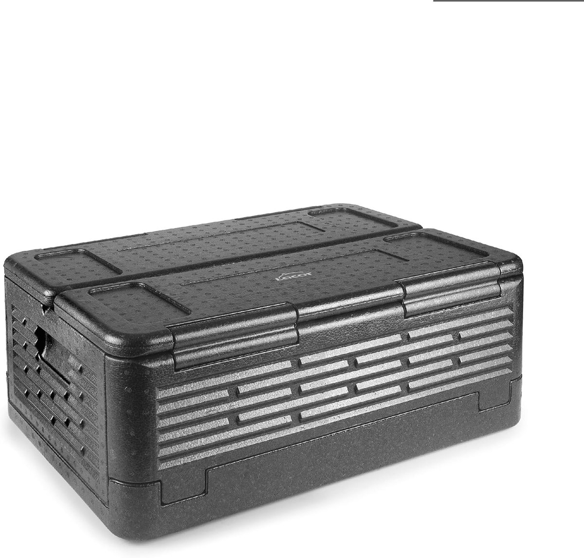 SnelShoppen - Thermobox 38,5L van EPP - Koelbox voor Koud & Warm Behouden - Isolerend, Licht, Robuust, Waterdicht - Ideaal voor Camping, Feest, Tuin,