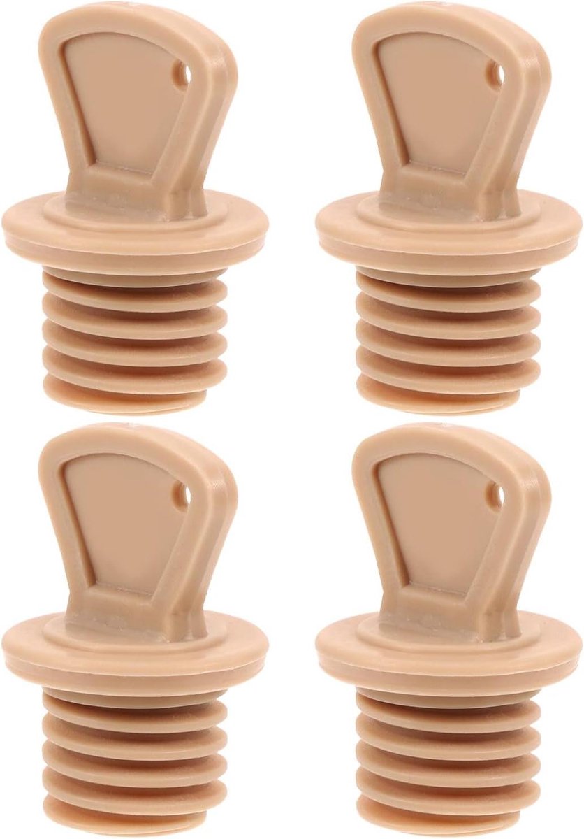 Warmwaterkruik Stoppen - Vervangende Doppen - Warmte Behoud - Lekvrije Afdichting - 42 x 3 x 3 cm - Koffie