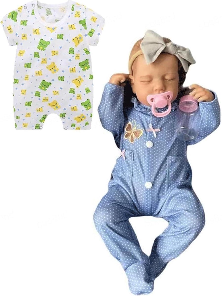 Reborn Babypop - Realistische Baby Pop - Kind Spelen - Handgemaakt - 19 inch - Meisjes