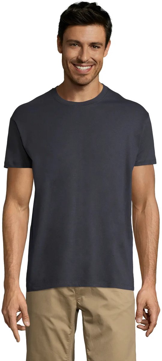 SOL'S Unisex Round-neck Tee-Shirt Titan L04728 - Grey 660 - XXL
