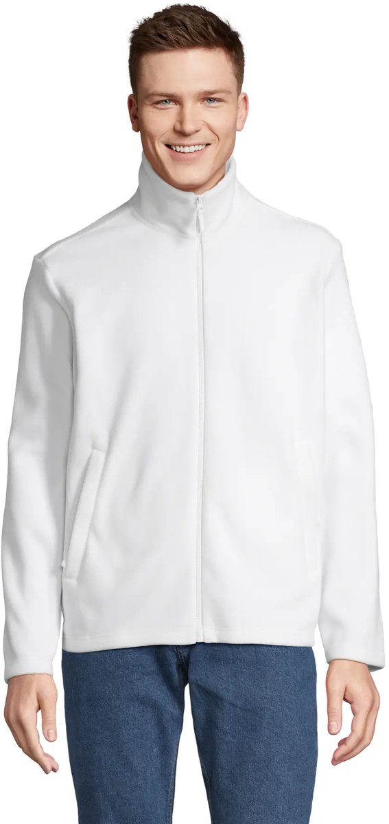 SOL’S Unisex Microfleece Full-Zip Jacket Nitro L04759 Wit