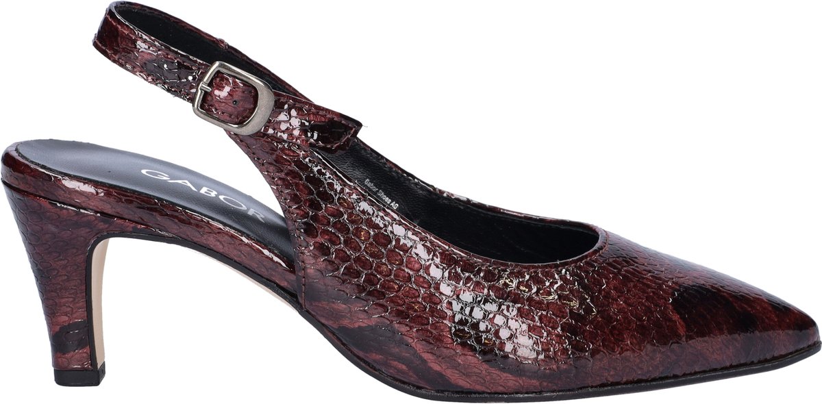 Gabor dames pump - Bordo - Maat 37