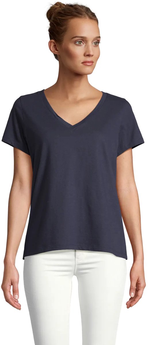 SOL'S Women´s V-Neck T-Shirt Regent L04766 - French Navy - XS
