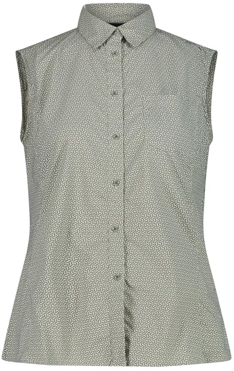 Vrouwelijke blouse met geometrische print CMP Pistacchio / Avocado