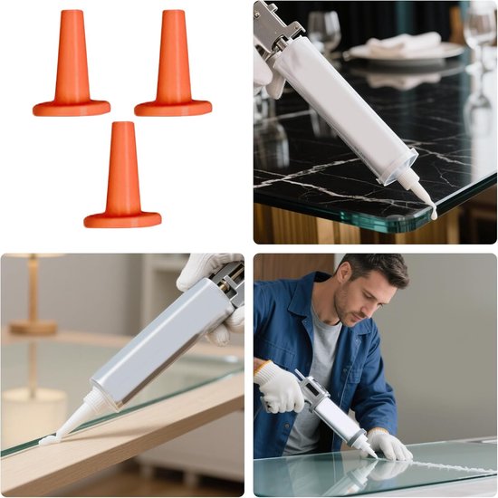 Kit Beschermers - Kitpluggen Mondkapjes - Kit Dicht Houden - Lekpreventie Ontwerp - 3 stuks - Niet gespecificeerd — afbeelding 5