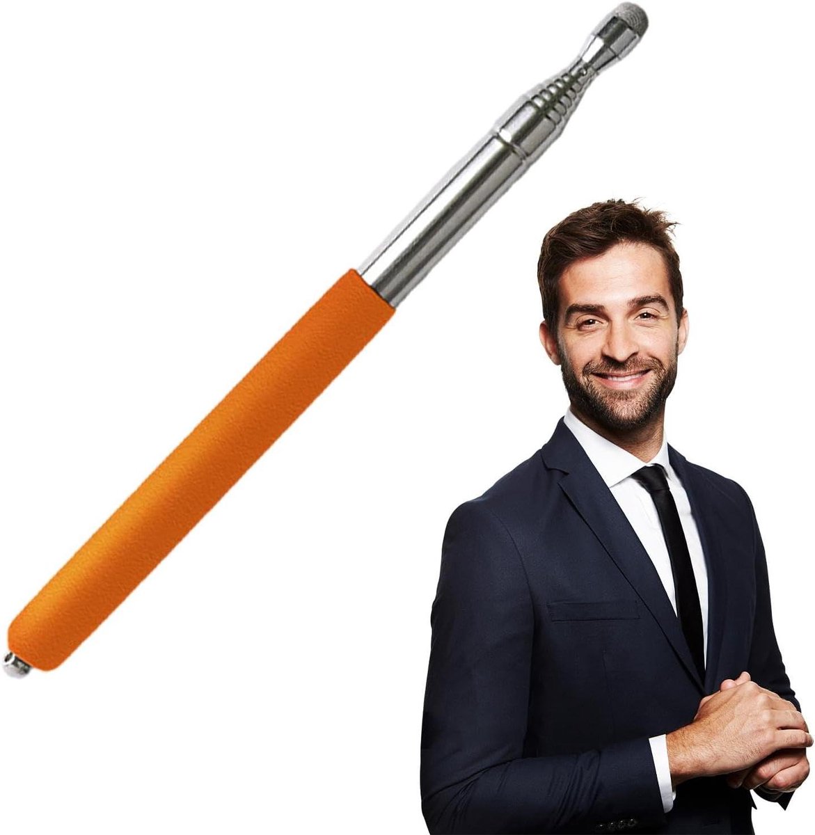 Presentator Pointer - Docentenstick Aanwijzer - Interactief Onderwijs - Verstelbare Lengte - 97 cm - Willekeurig