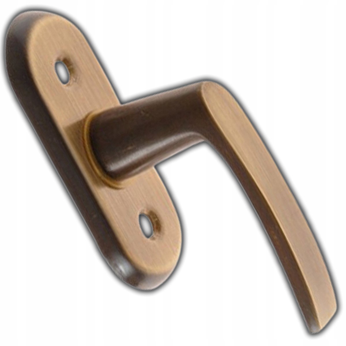 Klassieke Raamklink Patina - Metalen 1-armige Klink met Pen