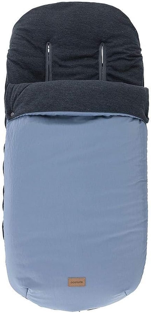 Baby Voetenzak - Universele Slaapzak - Comfortabel Reizen - Verstelbaar Oogsysteem - 45 x 94 cm - Zwart