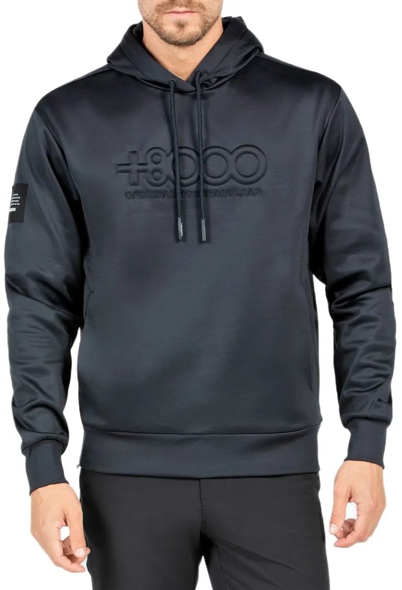 +8000 Absol Hoodie Zwart L Man