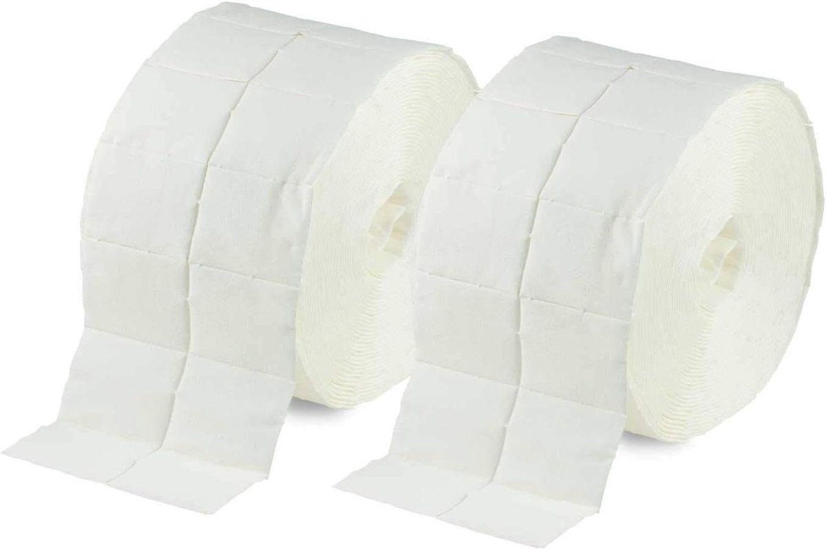 Cellulose Pads - Nagel Pads Pluisvrije Doekjes - Nageldesign en Manicure - Pluisvrij en Absorberend
