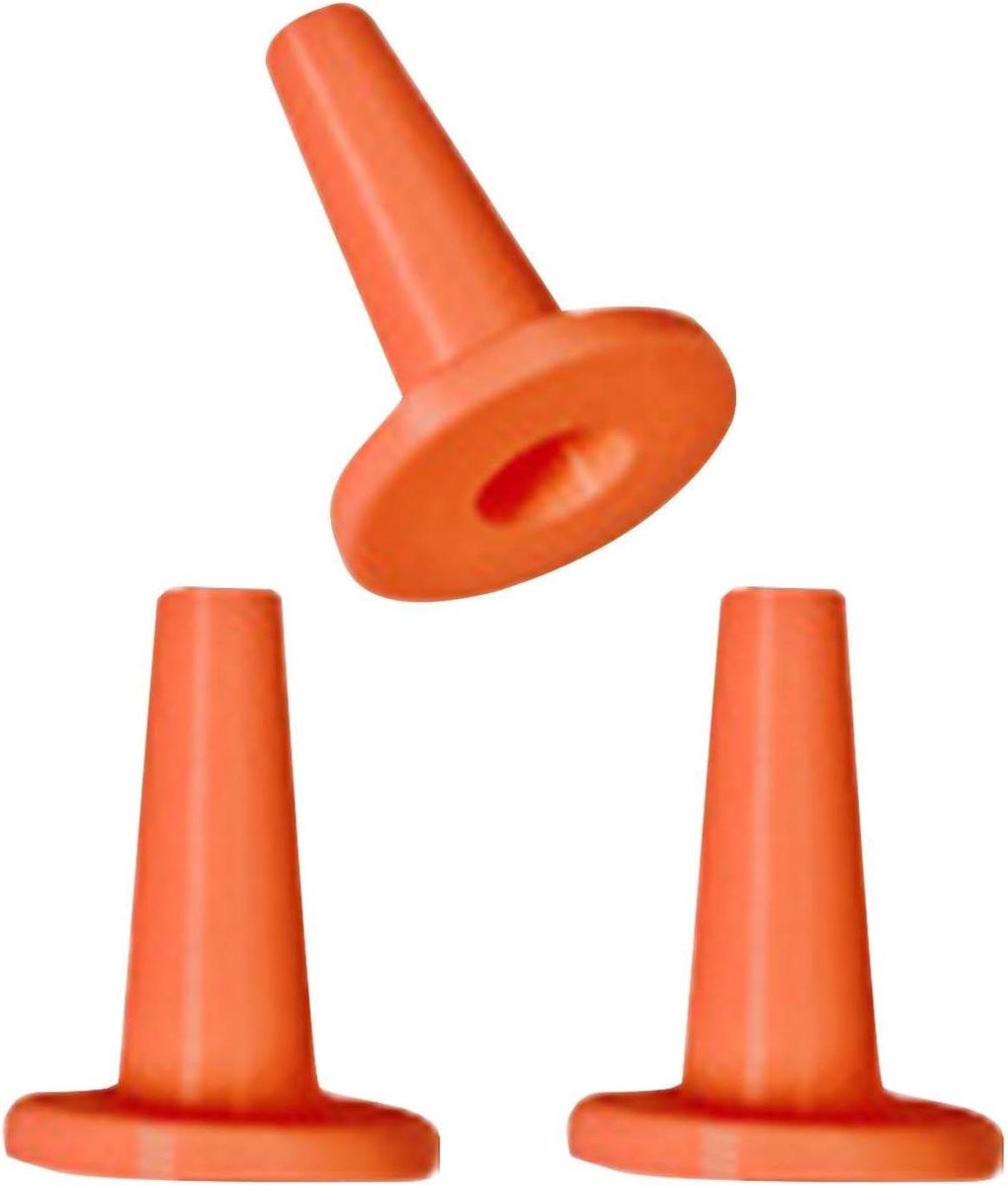 Kit Plug Set - Kit Spuitmond - Kit Behoud - Luchtdichte Pasvorm - 3 Stuks - Meerkleurig