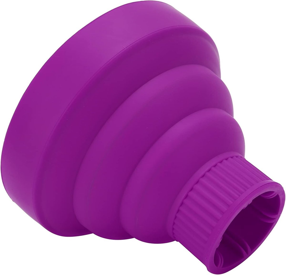 Föhndiffusor - Zwart - Universele Opvouwbare Föhndiffuser voor Haardrogers met een Diameter van 1,6-2 Inch