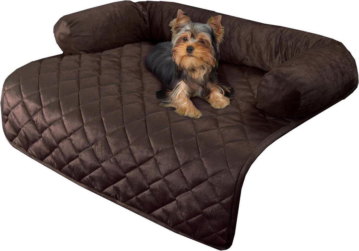 Huisdier Autostoelhoes - Beschermhoes Auto - Reizen met Huisdier - Elastische Pasvorm - 3 Pond - Beige