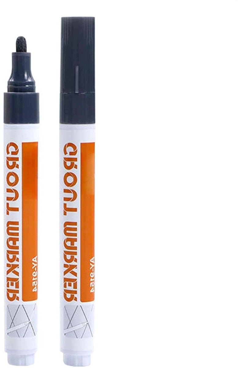 Voegenstift - Tegelmarker Reparatiepen - Tegels Opfrissen - Sneldrogende Waterdichte Afdichting - 14 cm - Blauw