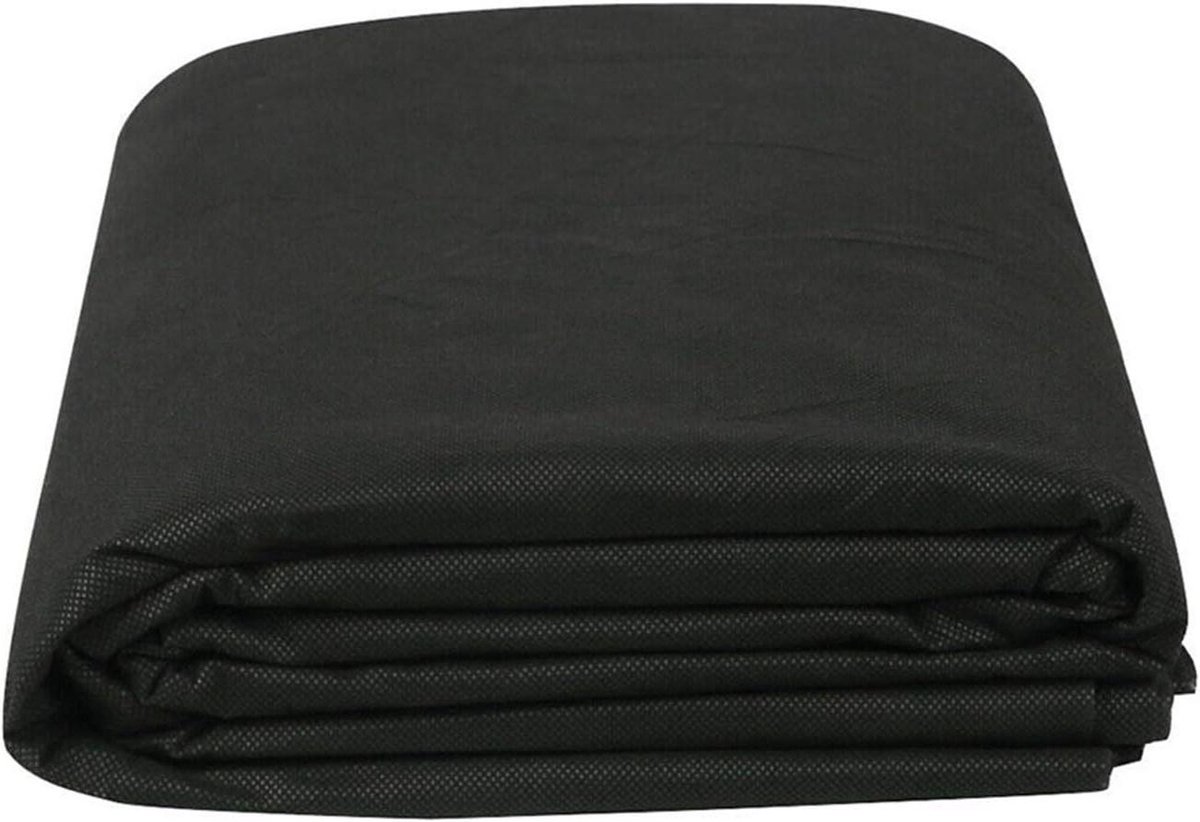 Tuin Gronddoek - Onkruiddoek Bodembedekker - Onderhoudsarme Tuin - Duurzaam Afbreekbaar - 28x23x6 cm - Zwart