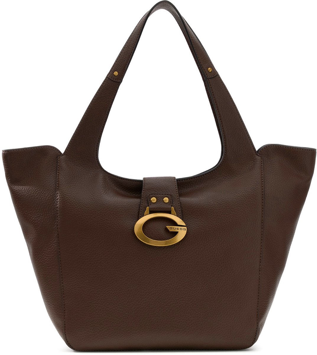 GUESS schoudertas shopper Camden Tote Espresso donkerbruin