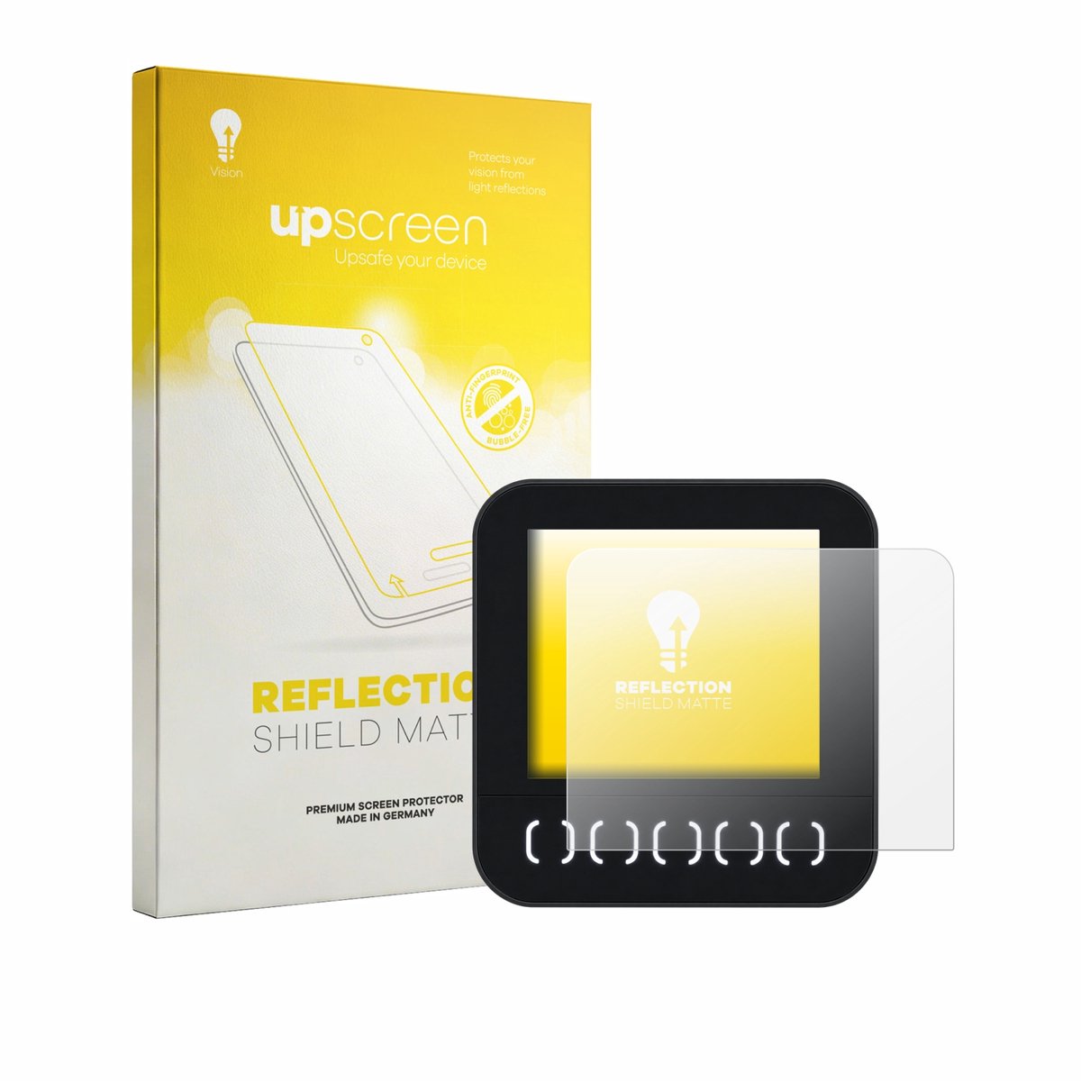 upscreen - Screenprotector voor Först TR8D - Folie Beschermfolie anti glare matte