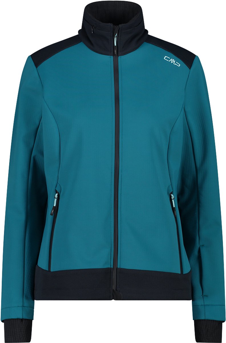 Dames ski-jack met capuchon CMP Blauw
