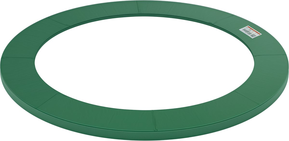 Trampoline randbescherming Ø305 cm breed - scheurvast - UV - bestendige veerbescherming - waterafstotend - trampolineaccessoire - randbescherming - veiligheidsnet - reserveonderdelen voor tuintrampolines - groen